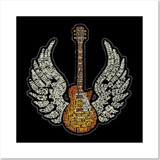 Guitar fly Posters and Art